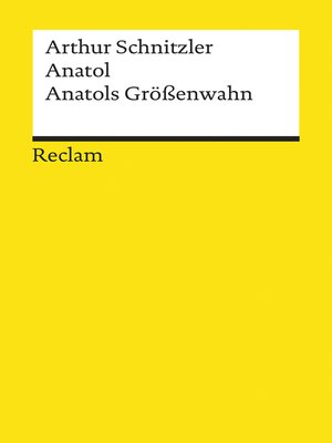 cover image of Anatol. Anatols Größenwahn